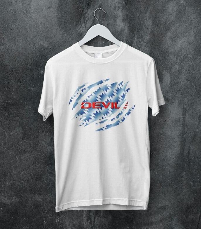 

Retro Football Tshirt Manchester United Red Devils 80s Classic Football Shirt 2XL