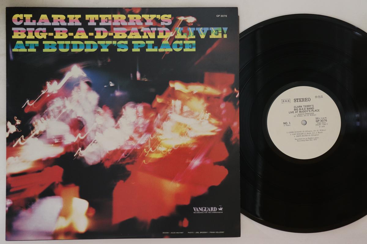 

LP Record CLARK TERRY Bigbadband Live At Buddys Pla GP3076PROMO VANGUARD 1976 Japan Jazz Used