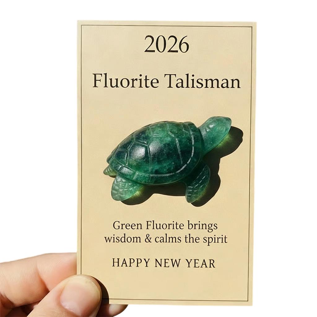 Green Fluorite Turtles Figurine Statue Mini Pocket Hug Tokens Bring Wisdoms Calm the Spirit New Years Gift Women Men