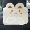 Cartoon Plush Car Tissue Box for Armrest: Cute Hanging Paper Dispenser and Interior Decoration