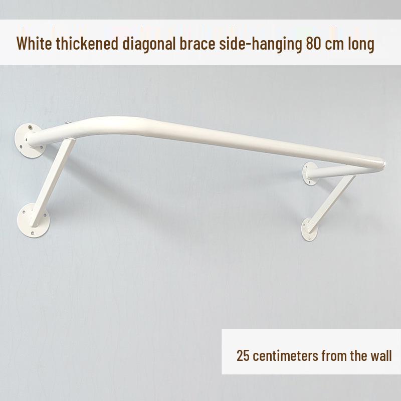 Wall-Mounted Clothing Display Rack for Women's and Children's Wear Stores