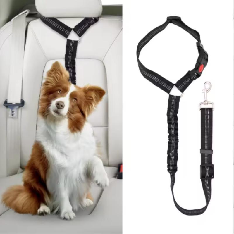 Reflective Pet Dog Car Seat Belt Puppy Dog Walking Travel Car Accessories Dog Leash Harness for Small Dogs Pet Car Supplies
