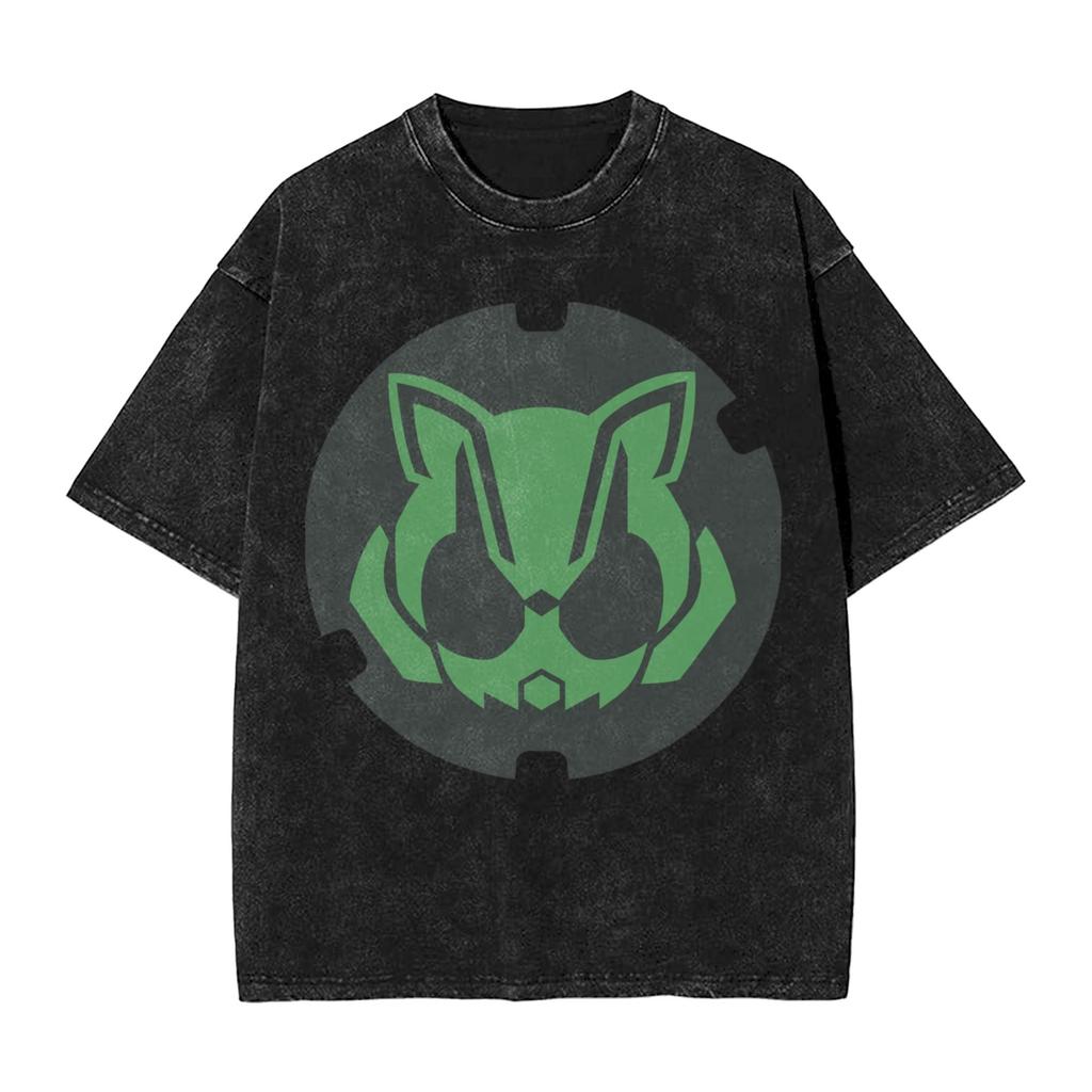 Kamen Rider Zornow Washed T Shirts Streetwear Hip Hop Fashion TShirts Tees Tops for Men Women 100 Cotton Harajuku Summer
