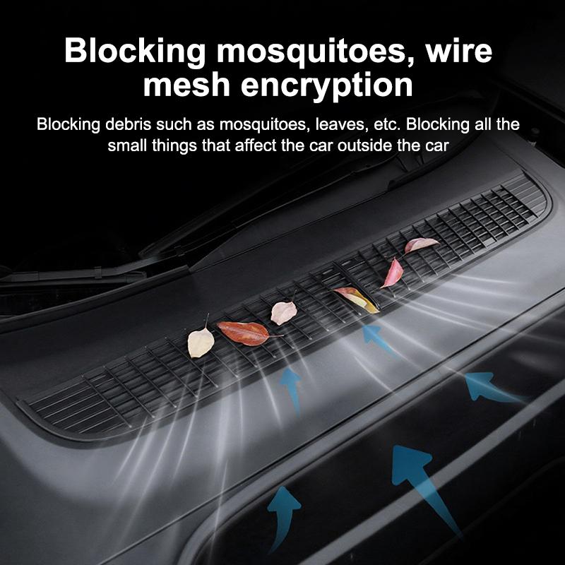 Do Modelu Y 2025 Dolny Zderzak Wewnętrzna Osłona Kratki Wlotu Powietrza Siatka Przeciwpyłowa Ochrona Siatka Przeciw Owadom