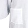 [KYOETSU] Japanese Kimono, White, Long Sleeves, Kappogi (Length 85cm, White, Size L)