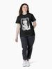 TWICE Momo Kpop Girl Group K-music South Korean Girl Group Black and White Collage Digital Art Portrait Classic T-Shirt