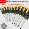 Hexagon and Five-Point Star Wrench Set - T150273045