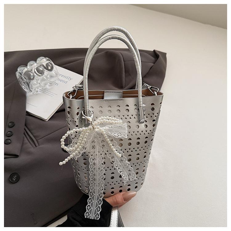 Neue weiche, strapazierfähige Vintage-Handtasche mit großem Fassungsvermögen, Premium-Textur, weich, strapazierfähig, Outdoor, handgefertigt, Schulter-, Umhänge-, Eimertasche