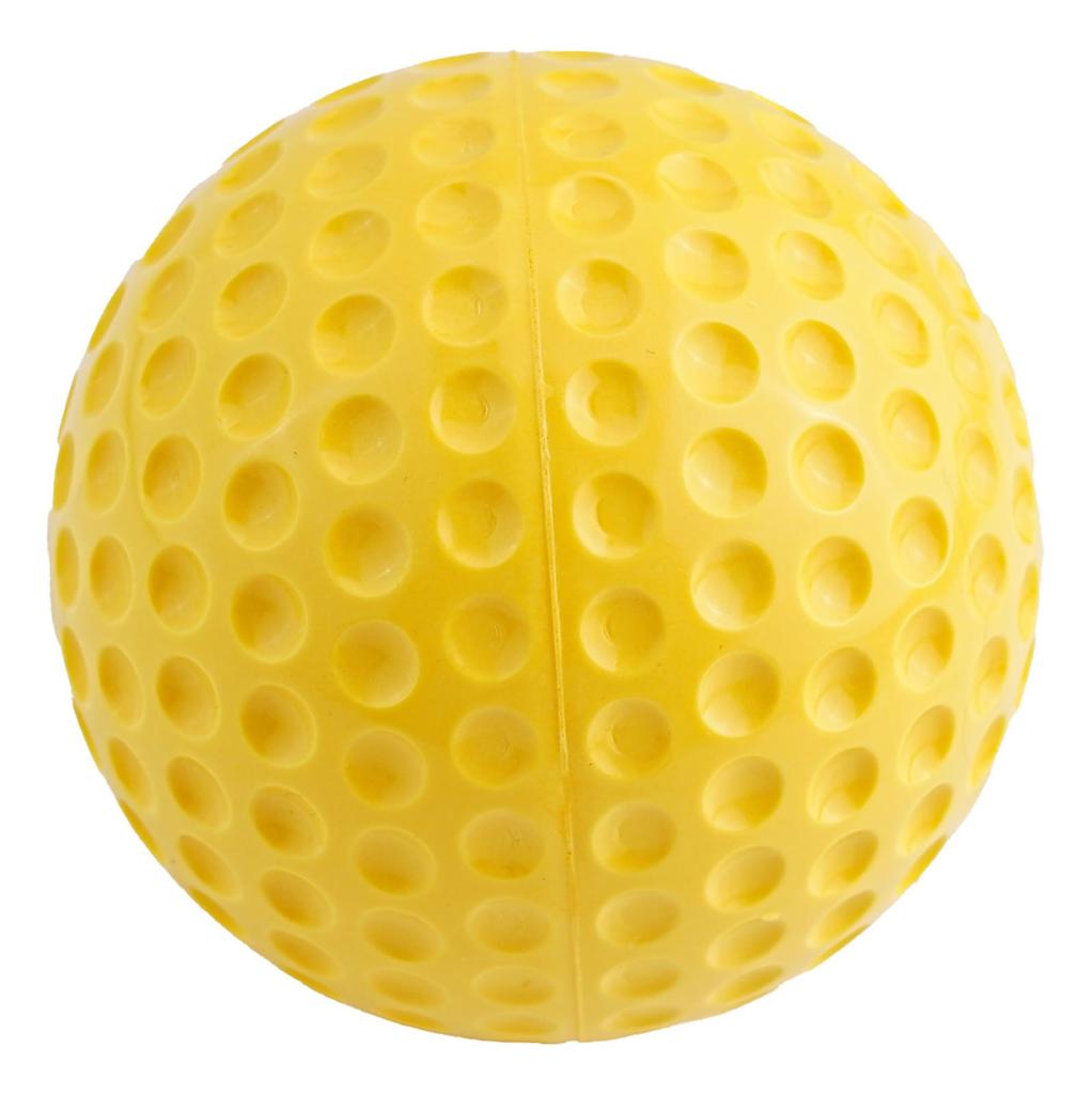 Baseball Bright Green PU Yellow 7.2cm/2.8in 9.7cm/3.8in