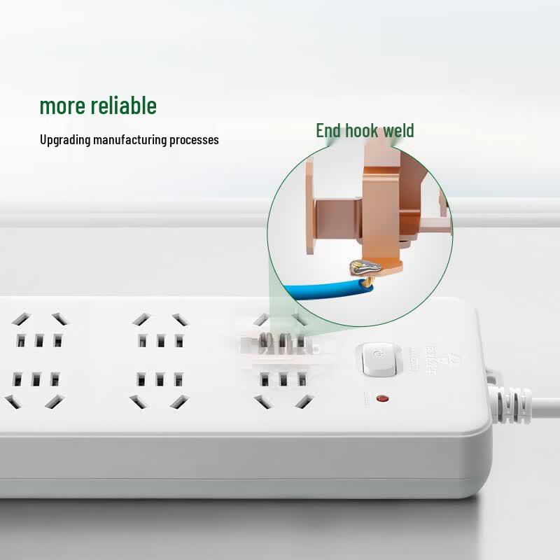 BULL GN-604 8-Outlet Power Strip
