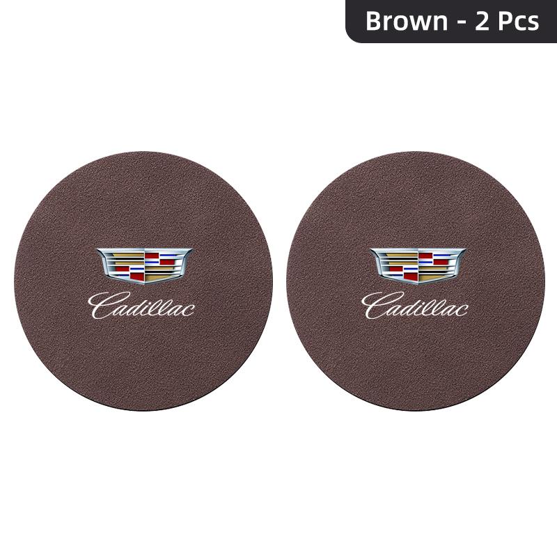 

Car Coaster Water Cup Holder Anti-Slip Pad Suede Accessories for Cadillac ATS BLS CT4 CT6 CTS ESCALADE STS XLR XT4 XT5 XTS SLS