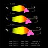 FTK 1PC 8 Farben Löffel Fischerei Köder 21g/27g/35g Mit Drillinge Bass CrankBait löffel Kurbel Köder