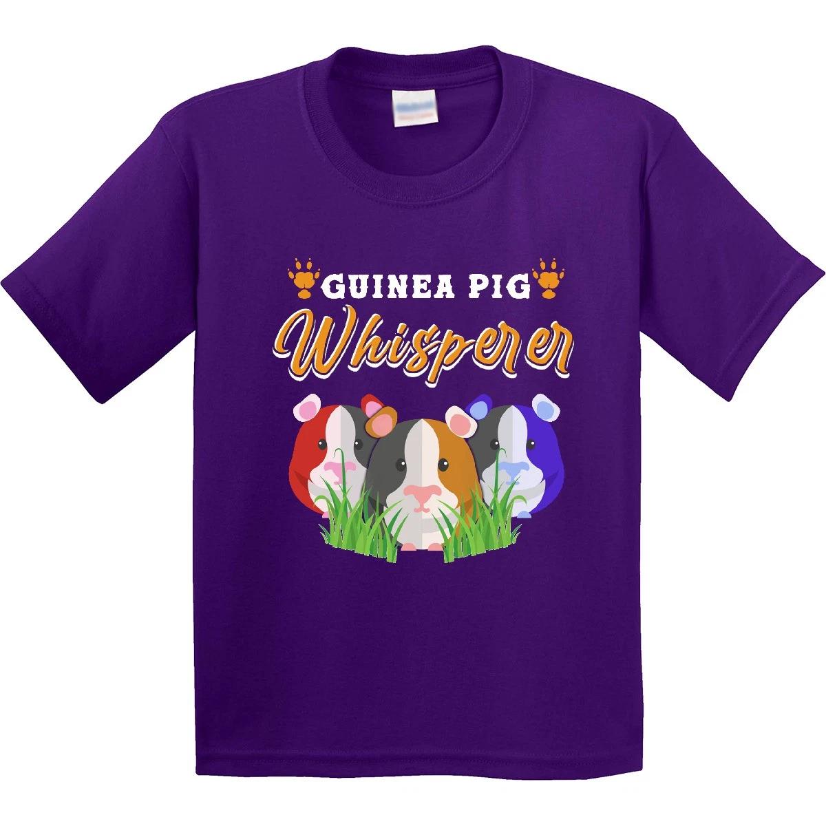 Inktastic Guinea Pig Whisperer Youth T-Shirt Animals Crazy Tee Kids Children 150