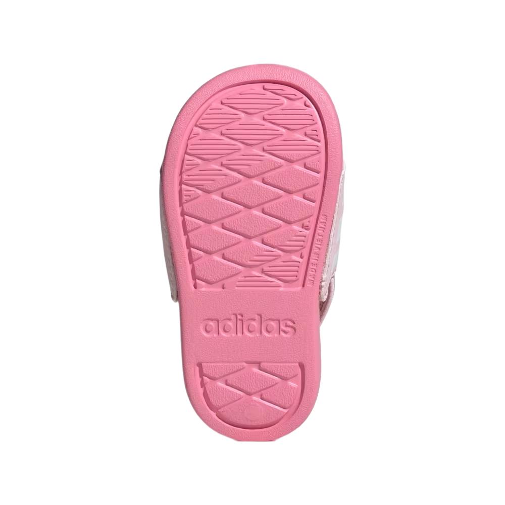 New Adidas Adilette Toddler Shoes Transparent Pink/Cloud White/Bliss Pink Infant And Toddler JR5326