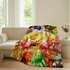 Klassisches Spiel C-Cookie Run-Kingdom Decke Warm Weich Geeignet Für Schlafzimmer Sofa Bett Wohnzimmer Büro Reise Camping Geschenke