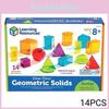 Transparent Geometric Building Blocks For Kids Learning Resources Lr Baby Math Toy