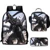Monster No. 8 Schoolbag Multi-Functional Cross-Border Backpack