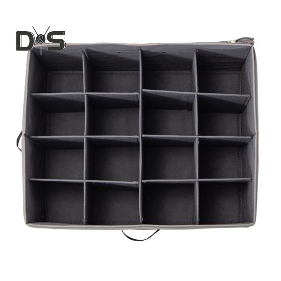 Organizér úložného boxu na boty Více přihrádek Velkokapacitní design rukojeti Nastavitelný vysoký podpatek Úložné boxy na boty s průhledným krytem