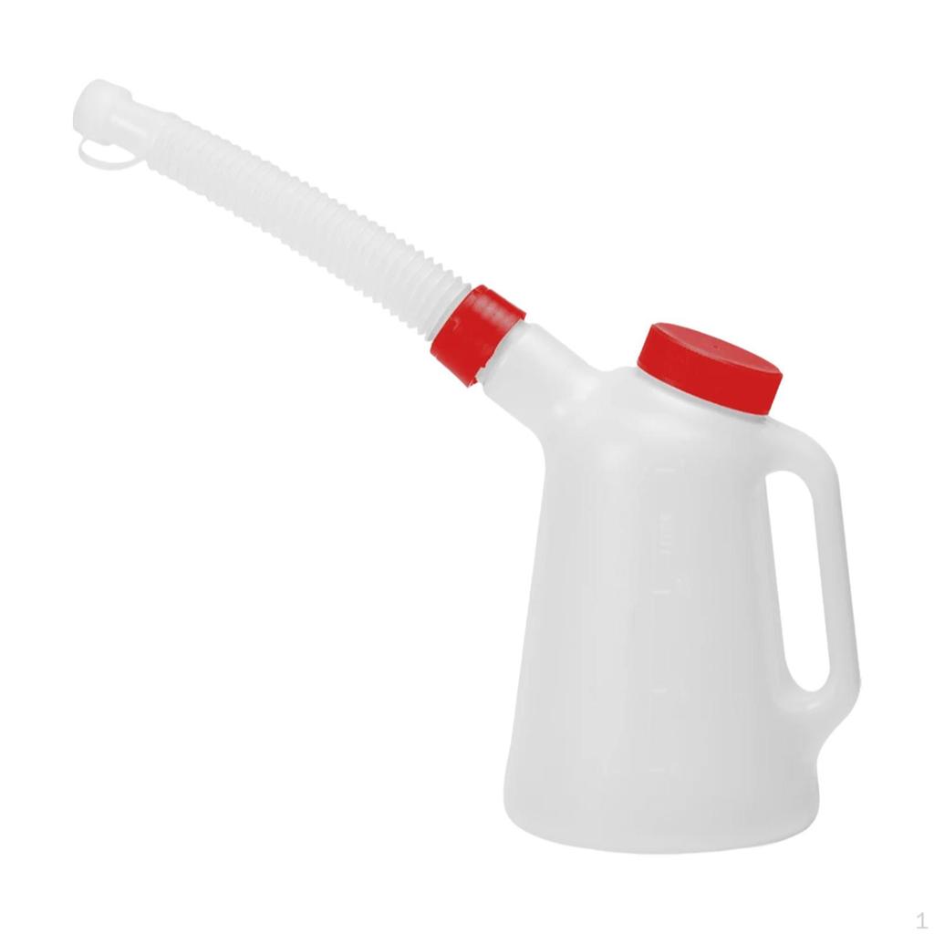 Automotive Oil Dispenser Dustproof Cap Clear Markings Equipment Motor Jug for Auto Car Marine