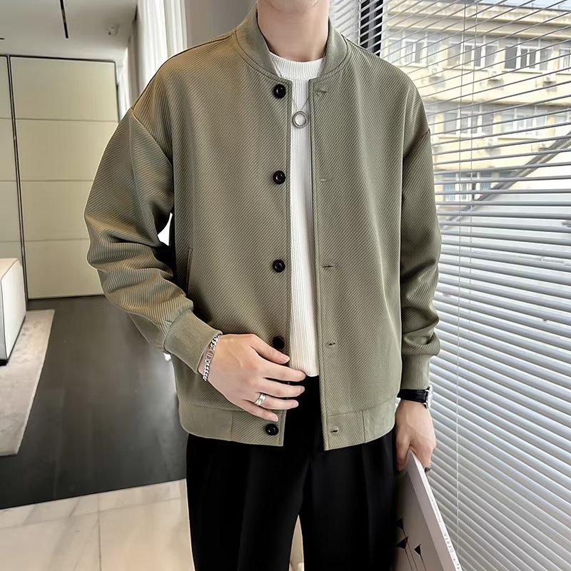 2025 Men's Casual Workwear Jacket - Trendy Spring/Autumn Fashion