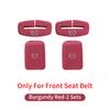 4PCS Silicone Car Seat Belt Buckle Clip Covers Front Seat Accessories For Mazda 2 3 5 6 CX5 MX-5 CX7 CX3 CX-30 CX-50 MX-30 IUE2