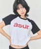 Aejeuyua Logo Raglan T-Shirt White