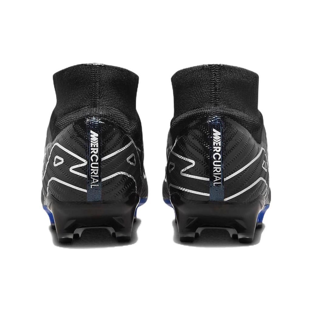 Nike Zoom Mercurial Superfly 9 Elite AG Pro Shadow Pack Unisex Sneakers Black Hyper-Royal Chrome DJ5165-040
