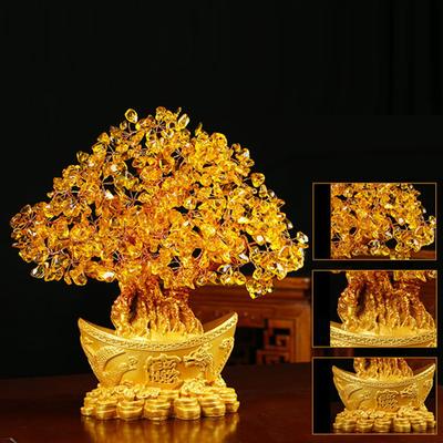 Yuanbao Baum Glücksbaum Ornament Reichtum Goldbarren Baum Geld Baum Ornament