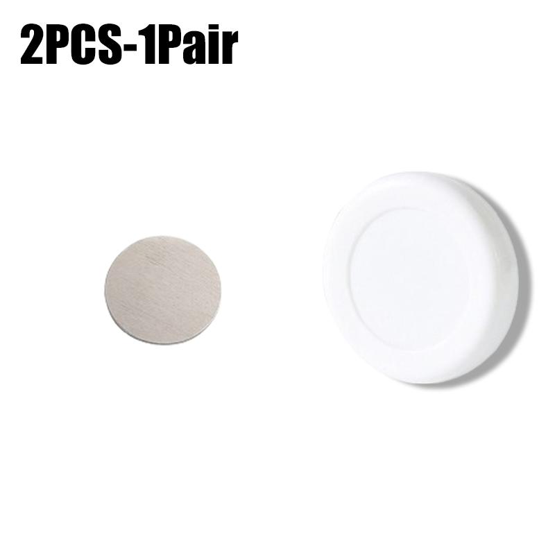 

12/2 шт. прочные магнитные крючки настенное крепление анти-потеря магнитный держатель для хранения для пульта дистанционного управления холодильник наклейка домашний органайзер крючок 12Pcs-(6Pairs)