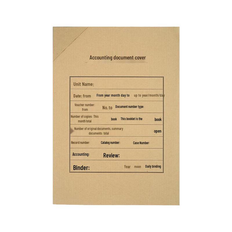 Xima FM151 A4 Accounting Voucher Covers