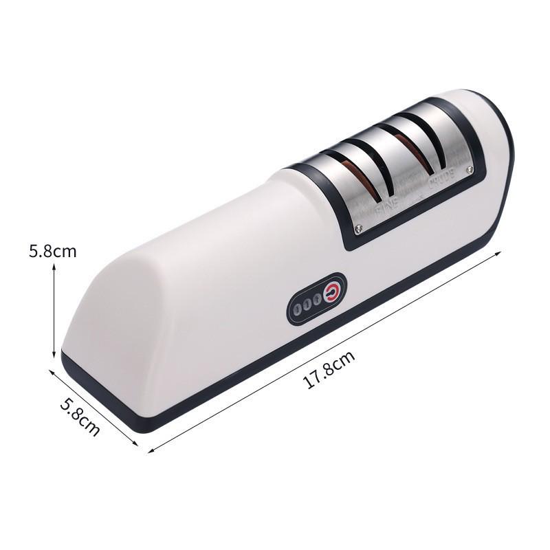 Rechargeable Multifunctional Electric Knife Sharpener for Home Kitchen