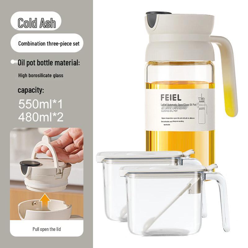 Kitchen Oil Dispenser & Seasoning Set