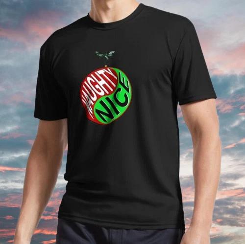 

New Shirt Yin Yang, Naughty & Nice, Christmas Active T-Shirt Funny Size S - 5XL M