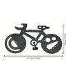 Outdoor Portable EDC Tool Card - Stainless Steel Multifunctional Bicycle Tool, Creative Bottle Opener, Wrench