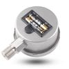Digital Hydraulic Industrial Pressure Gauge Lower Mount Battery Powered Large LCD Dispaly Reset Function 5 Units Durable