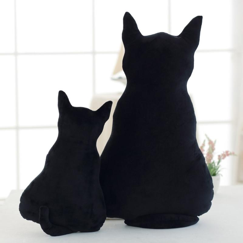 Birthday Gift Cat Back Shadow Pillow Soft and Comfortable Sofa Bed Cushion for Kids and Adults