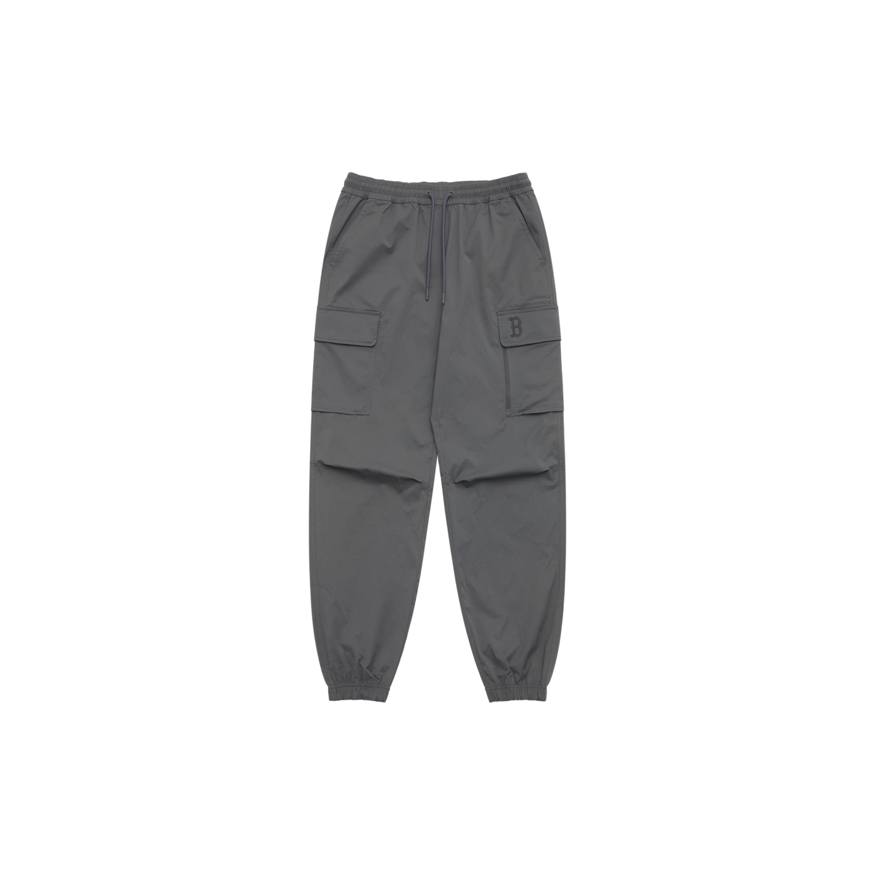 MLB Boston Red Sox Basic Collection SS25 Casual Pants Unisex Dark Charcoal Gray 3AWPB0151-43CGD XS