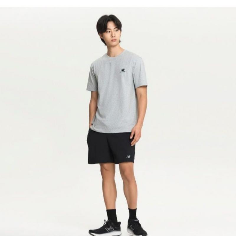 New Balance Half Club Public – Kurzarm-T-Shirt mit kleinem Logo, Nbnee21013 Ac