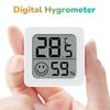Mini Cyfrowy Higrometr Termometr Wewnętrzny Miernik Wilgotności z Monitorem Temperatury i Wilgotności do Pokoju Dziecka Piwnicy Szklarni