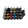 1 Set Diy Accessories 1/64 Model Wheels With Slicks Rubber Tires For Toy Model Petal Wheel Diecast Cars Refiting Parts
