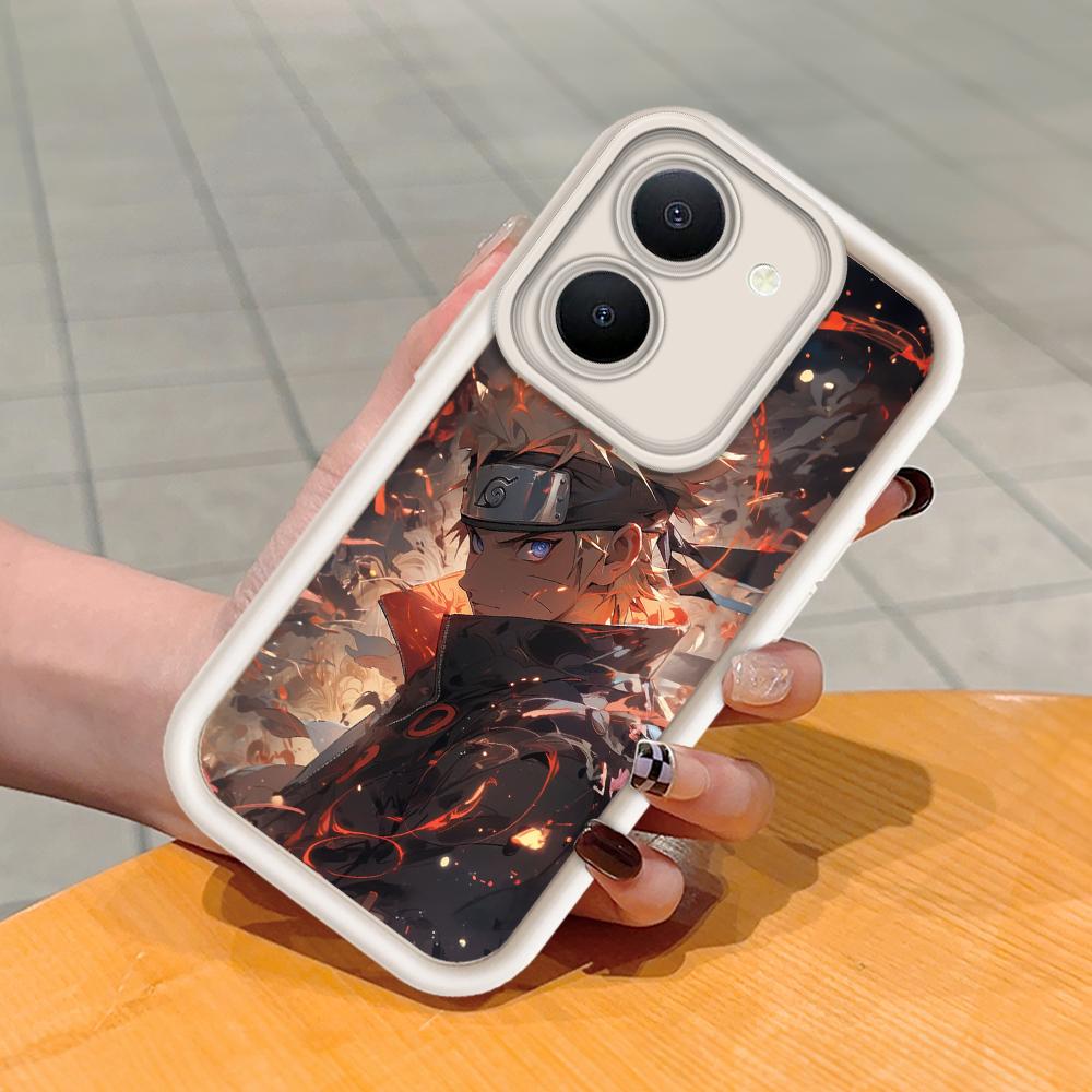 

Мягкий силиконовый квадратный чехол с рисунком лестницы для телефона, полное покрытие, противоударный защитный резиновый чехол для камеры для Vivo Vivo Y74S белый