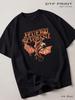 Black T-shirt Feuerschwanz (Firetail), Metal Back In