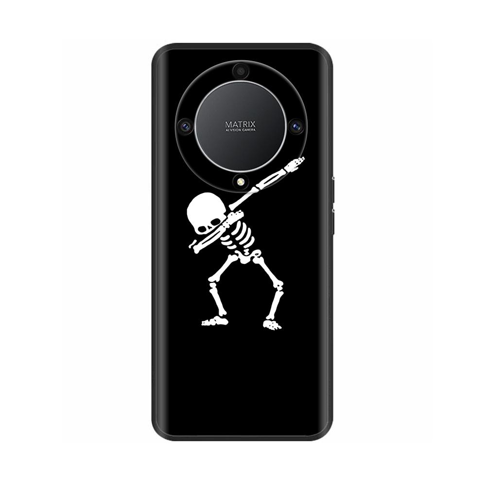 For Honor Magic6 Lite Case Honor X9b X9a Cover Soft Black TPU Bumper Protective Shell Phone Cases For Honor X9b Magic 5 6 Lite