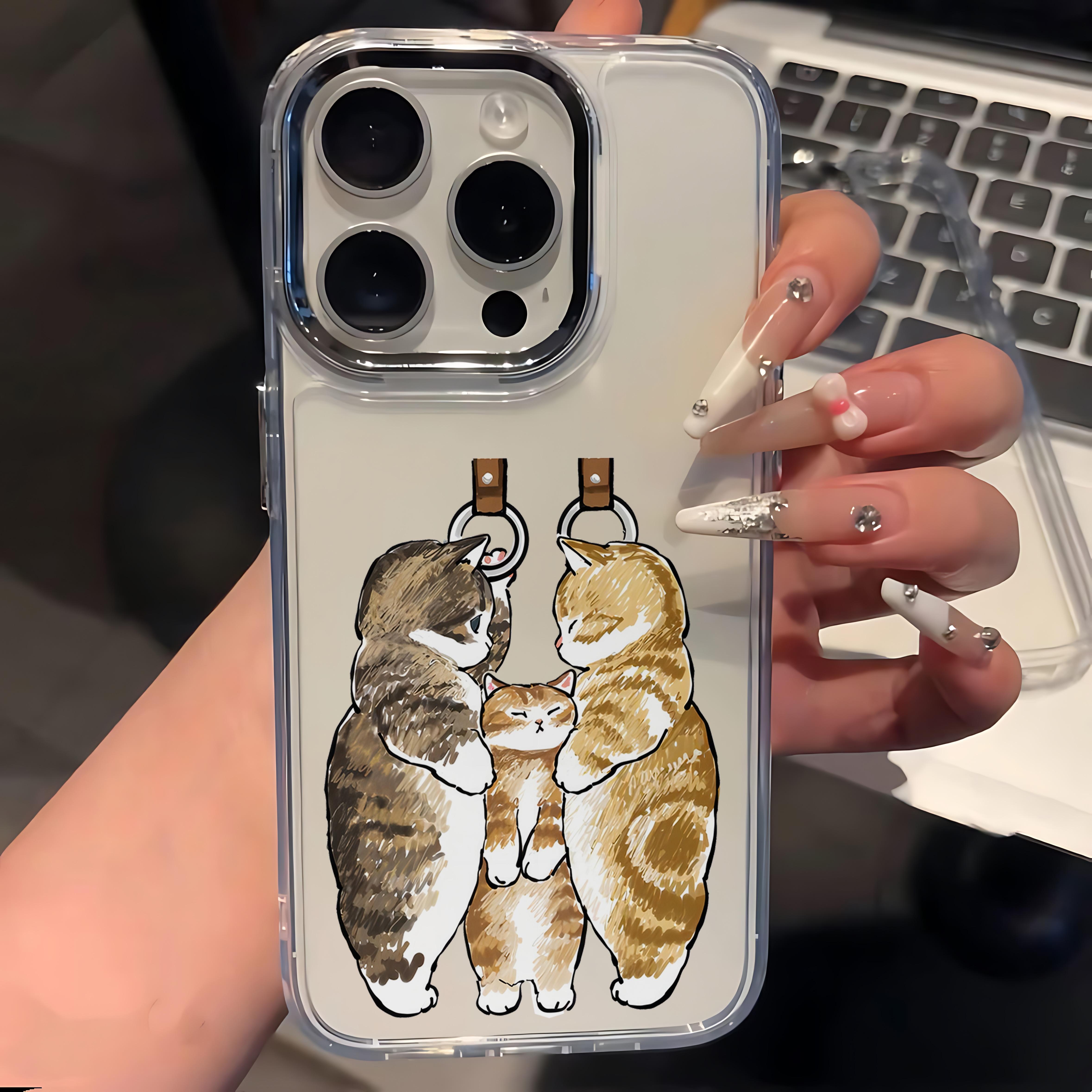 

New Cute M-mofusands Cat Phone Case For Samsung Galaxy A73 A16 A06 A35 A55 A25 A05S A15 A56 A54 A36 A34 A24 A26 4G 5G Soft Cover Samsung A06 4G
