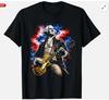 George Washington Playing Guitar Unisex T-Shirt