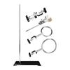 Practical Science Stand Chemistry Experiment Compacts Support Frame Stand 35cm Height With Easy Assembly And Stable Base