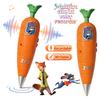 Zootopia 2 Morkos Įrašymo Rašiklis | Judy ir Nick Stiliaus Vaikams | 60S Mini Įrašytuvas | 2-in-1 Rašiklis su Geliniu Rašalu Kanceliarinės Prekės