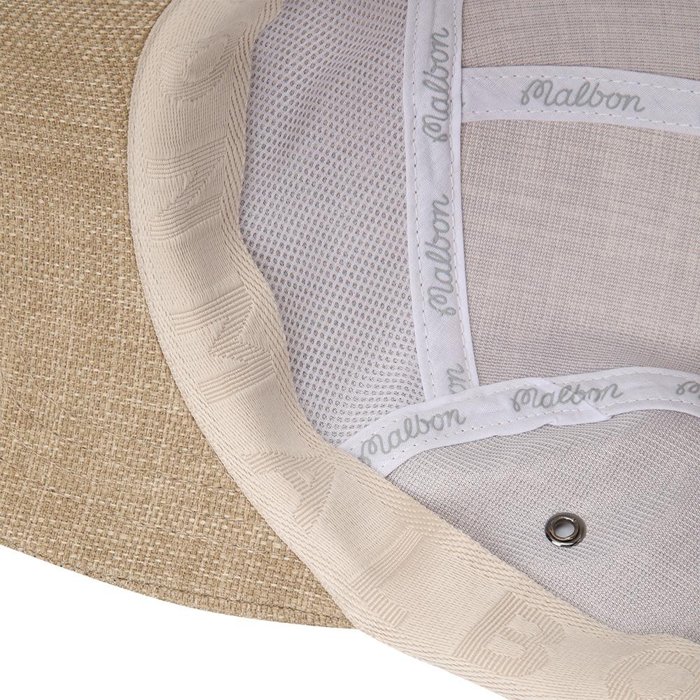 MALBON GOLF Summer Resort Golf Ball Cap Beige
