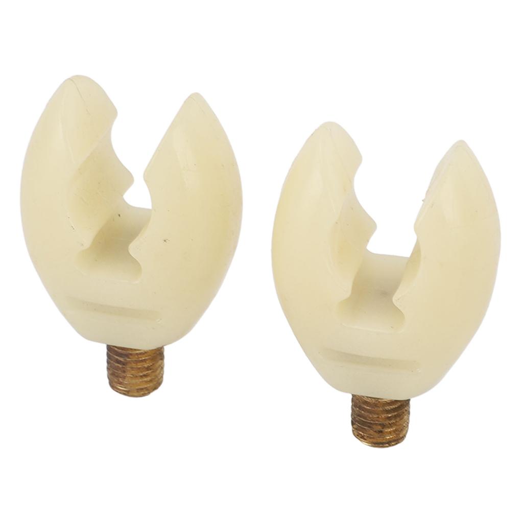 2 Stück Butt Grip Rutenablage M38 Gewinde Silikon Hohe Zähigkeit Einfach zu installieren für Angelrutenhalter