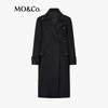 MO&Co. 100% Wool Double-Faced Embellished Coat